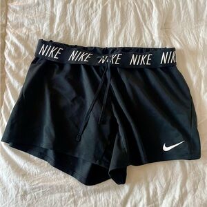 Nike fold over sport shorts